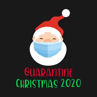 Santa Wearing Mask, Quarantine Christmas 2020 T-Shirt