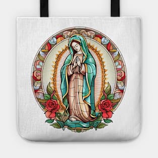 La Virgen Maria La Virgen de Guadalupe Tote