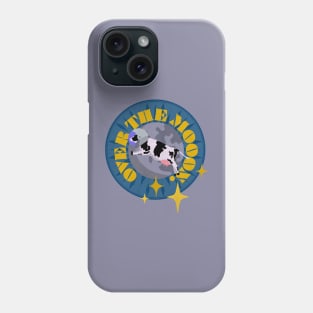 Over the Mooon Space Cow Phone Case