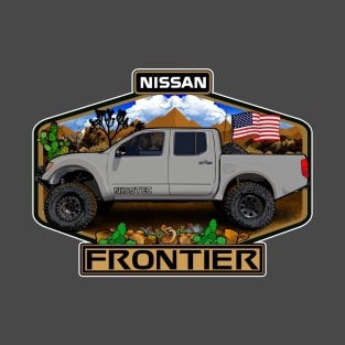 2014 NISSAN FRONTIER gray T-Shirt