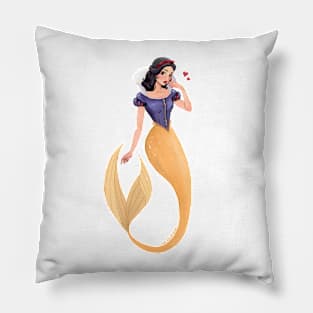Medieval Mermaid Pillow