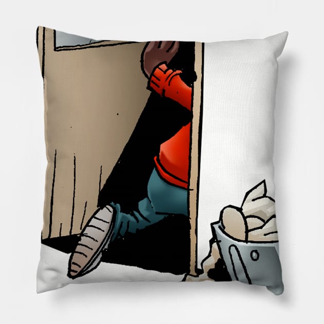 The I’m Out Pillow by TeamAnomalous1