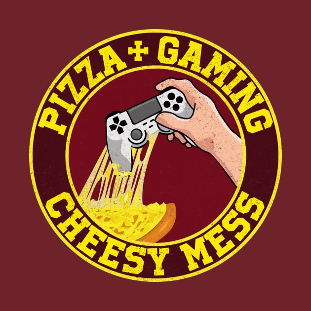 Gaming and Pizza by BOEC Gear