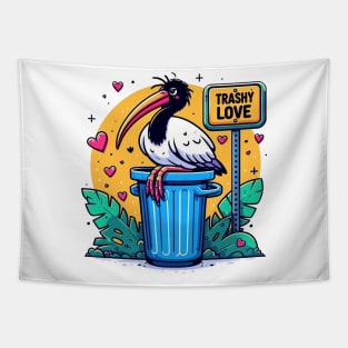 valentine bin chicken Tapestry