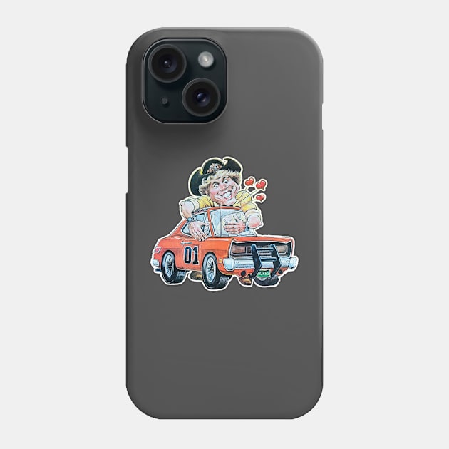 Dukes of Hazzard - Bo and the General Phone Case by RetroZest