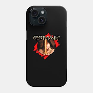 Conan Rage (Black Print) Phone Case