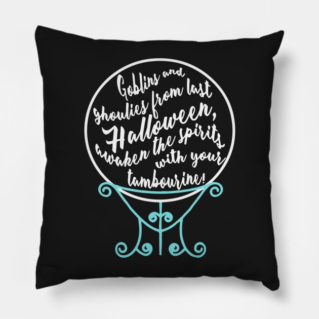 Madame Leota Inspired Crystal Ball Pillow by tmiranda85