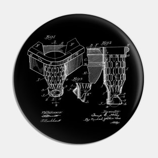 Billiard Table Pocket Vintage Patent Drawing Pin