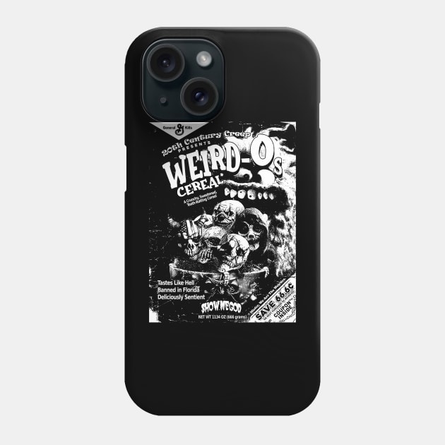 Weirdos Cereal Box Phone Case by Showmegod