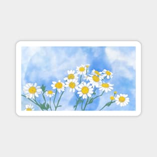 Daisy Flowers Magnet