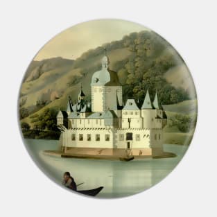 Lake castle Pin