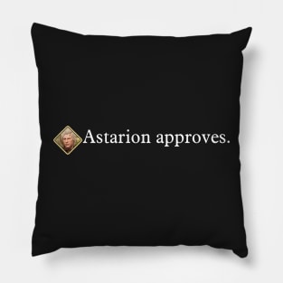 Astarion approves ~ Baldur's Gate 3 Pillow