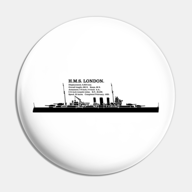 HMS London British WW2 Heavy Cruiser Infographic Silhouette Diagram hms-london-british-ww2-heavy-cruiser-infographic-silhouette-diagram
