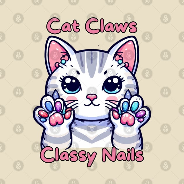 Cat claws nail artist by Japanese Fever