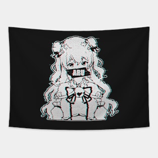 Momosuzu Nene Glitched Hololive Tapestry