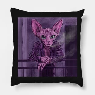 Sphinx Cat Smoker Pillow