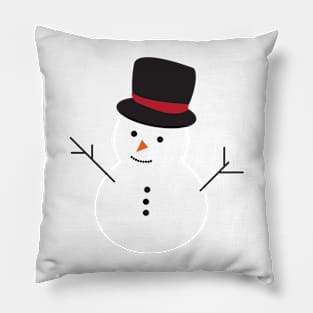 Cute Snowman Pillow