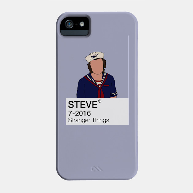 Steve Harrington Stranger Things - Stranger Things - Phone TeePublic