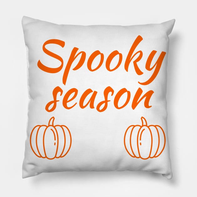 Spooky season Pillow by Word and Saying