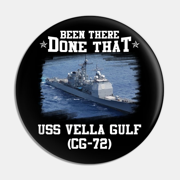 USS Vella Gulf CG-72  Veterans Day Christmas Gift Pin by gussiemc