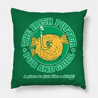 THE IRISH PUFFER BAR & GRILL Pillow