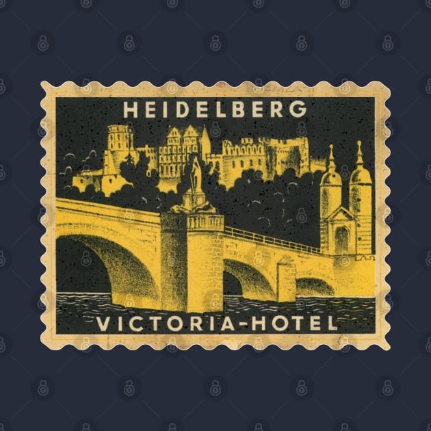 Victoria Hotel - Heidleberg by Midcenturydave