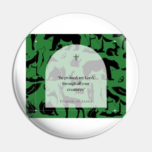 Francis of Assisi, be praised through all your creatures Pin