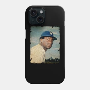 Al Downing in Los Angeles Dodgers, 1971 Phone Case