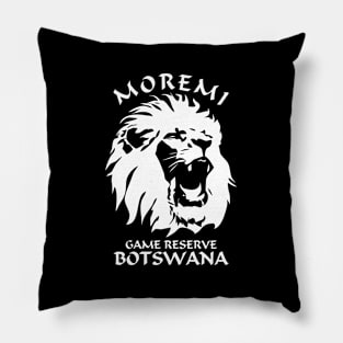 Moremi Game Reserve - Botswana | Lion Face Pillow