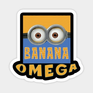 MINIONS USA OMEGA Magnet