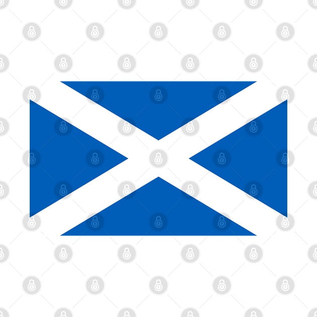 Flag of Scotland by brigadeiro