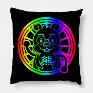 PRIDE BEAR EMBLEM Pillow