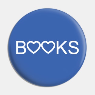 Books Big Love Shirt Pin