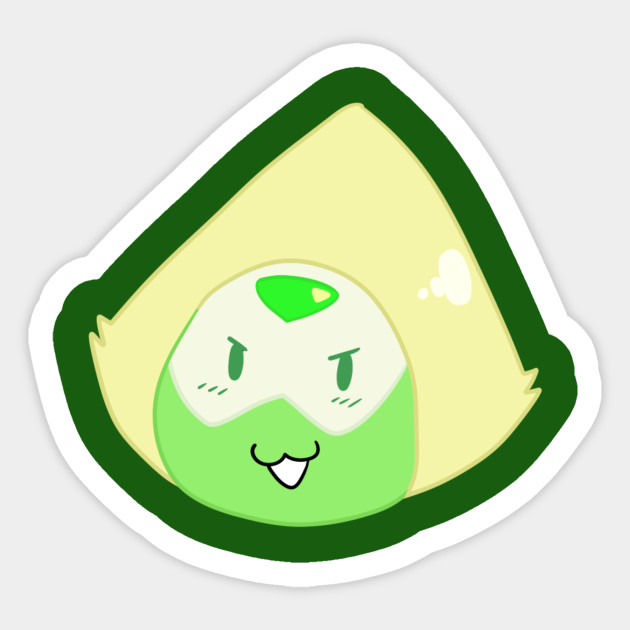 peridot sticker steven universe sticker teepublic