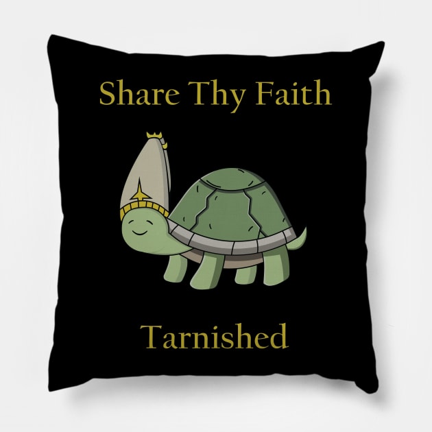 Share Thy Faith Pillow by GlennTKD