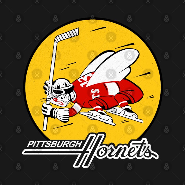 Vintage Pittsburgh Hornets Hockey 1936 by LocalZonly