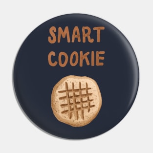 Smart Peanut Butter Cookie Pin