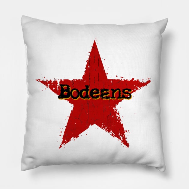 best vintage star Bodeans Pillow by BerduaPodcast