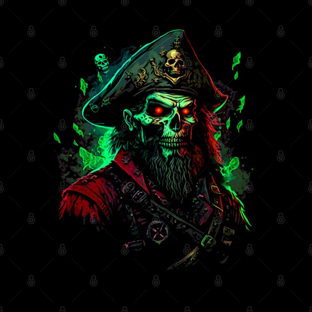 LeChuck's Flaming Voodoo Cannonball by Mel0n