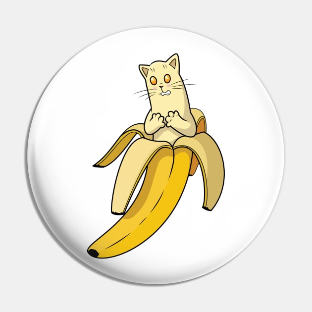 Banana Cat Pin by smoorestudios