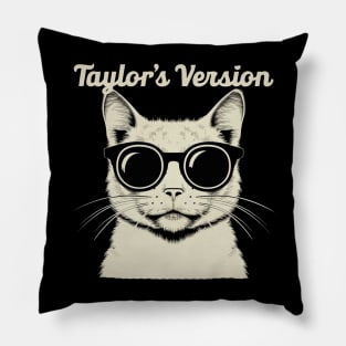 taylors cat version Pillow