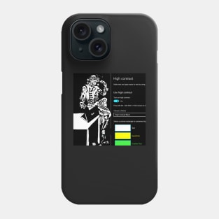 High Contrast Phone Case