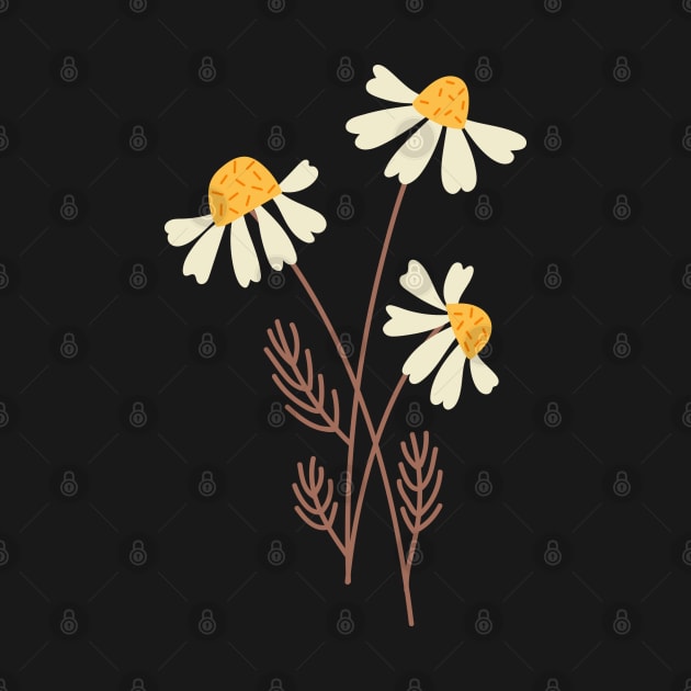 Chamomile flowers by RigaSutherland