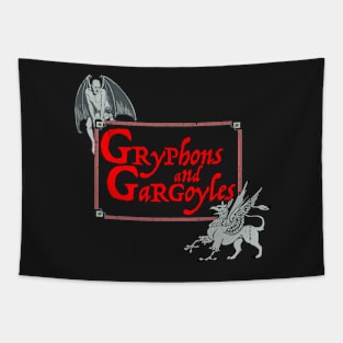 Gryphons and Gargoyles Tapestry