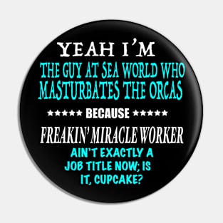 Specific Occupation Shirt Pin