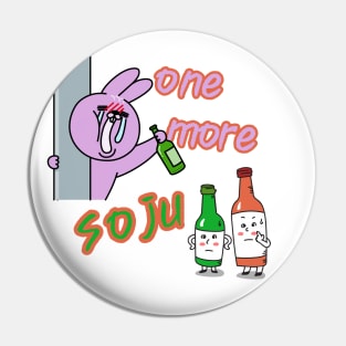 Funny Bunny asking for Soju Pin