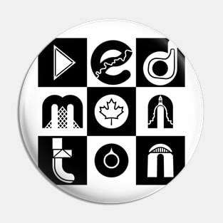 Edmonton Architecture Pin