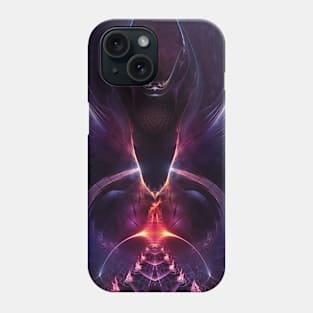 Ignis Advena - Visionary Fractal Manipulation - Dragon - Manafold Art Phone Case