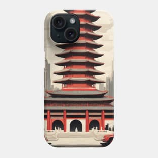 Shenyang China Vintage Poster Tourism Phone Case