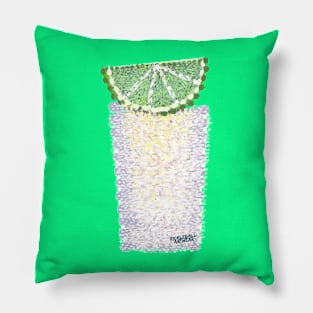 Pickleball Tequila Shot by Pickleball ARTwear Pillow